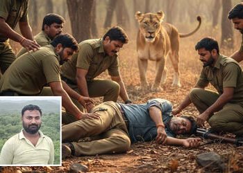 ગીરમાં કરુણ ઘટના: સિંહણને બેભાન કરવાનું ઇન્જેક્શન વાગી જતાં વનકર્મીનું મોત | Forest Tracker Dies Aft…