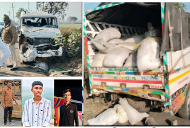 વાહનનું ટાયર બદલાવી રહેલા ચારને અન્ય વાહને કચડયા, 3 યુવકનાં મોત | Four people who were changing a ve…