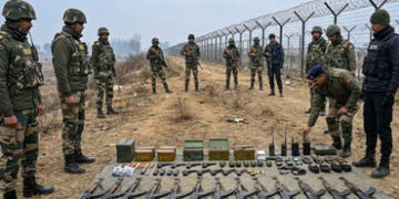 ગણતંત્ર દિવસ પહેલા પાકિસ્તાનનું મોટું કાવતરું નિષ્ફળ! BSFએ જમ્મુમાં ડ્રોનથી મોકલાયેલા હથિયારો ઝડપ્યા…