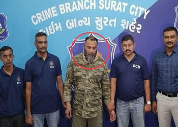 સુરતમાંથી ઝડપાયો ‘રહેમાન ડકેત’, દેશના અનેક રાજ્યોમાં વોન્ટેડ કુખ્યાત ઇરાની ગેંગનો સૂત્રધાર રાજુ ઇરાન…