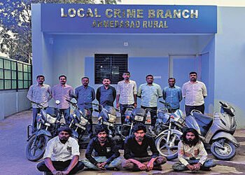 દસક્રોઇના કમોડ ગામની વાહન ચોર ટોળકીના 4 સાગરિત ઝડપાયા | 4 members of a vehicle theft gang from Kamod…