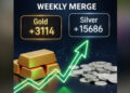 અઠવાડિયામાં ચાંદી ₹15,686 મોંઘી, સોનું ₹3,114 ઉછળ્યું; જાણો 24, 22 કેરેટના નવા ભાવ | Gold price fall…