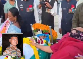 VIDEO: 8 કલાક પહેલા પુત્રીનો જન્મ, સ્ટ્રેચર પર પત્ની…; શહીદ આર્મી જવાનની અંતિમ વિદાયના હૃદયદ્રાવક …