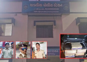 દાહોદમાં ખાખીની આડમાં દારૂનો ‘ધંધો’, કોન્સ્ટેબલ જ કરતા હતા હેરાફેરી, ને પાયલોટિંગ પણ પોલીસવાળાનું | …