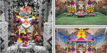 VIDEO: મકરસંક્રાંતિના પર્વે પતંગ-ફિરકીના શણગારથી શોભી ઉઠ્યા કષ્ટભંજનદેવ | Video: Kashtbhanjan Dev Sh…