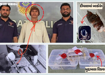 અમદાવાદ: હાટકેશ્વરમાં જ્વેલર્સની દુકાનમાં બાકોરું પાડી લાખોની ચોરી, કડિયાકામ કરનાર શ્રમિક ઝડપાયો | C…