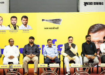 કેજરીવાલના ગુજરાત પ્રવાસમાં વધારો: સ્થાનિક ચૂંટણી પહેલા ફરી 3 દિવસનો પ્રવાસ, જાણો અમદાવાદ-વડોદરાના ક…