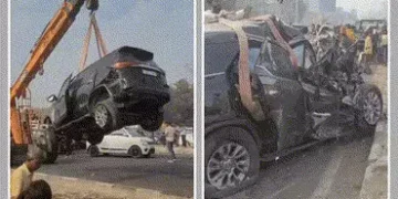 અમદાવાદના એસજી હાઇવે પર કાર-એસટી બસ વચ્ચે ભયાનક અકસ્માત, યુવકનું મોત અને યુવતી ગંભીર | Ahmedabad SG …