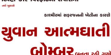 કાશ્મીરમાં સફરજનની ખેતીના કારણે યુવાન આત્મઘાતી બોમ્બર બનતા રહી ગયો