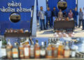 ઓઢવમાં નકલી દારૂના કૌભાંડનો પર્દાફાશ, સસ્તા દારૂને ‘પ્રીમિયમ’ બ્રાન્ડમાં ખપાવતી મહિલાની ધરપકડ | Poli…