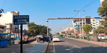 જામનગરમાં ઓશવાલ સેન્ટરથી દિગ્જામ સર્કલ સુધી 15 કરોડના ખર્ચે બનનારા સિક્સ લેન માર્ગ અંગેની સુવિધાઓ મન…