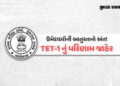 શિક્ષક બનવાનું સપનું જોતા ઉમેદવારો માટે મોટા સમાચાર, TET-1નું પરિણામ જાહેર | Teacher Eligibility TET…