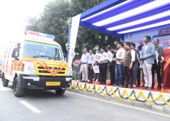 નાયબ મુખ્યમંત્રી શ્રી હર્ષ સંઘવીના હસ્તે અને આરોગ્ય મંત્રી શ્રી પ્રફુલ પાનશેરીયાની ઉપસ્થિતિમાં નવજાત…