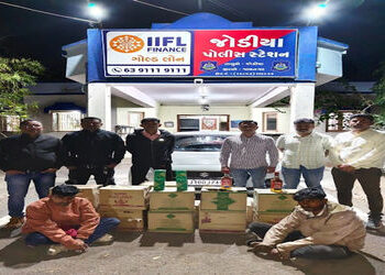જોડિયા નજીક ઇંગ્લિશ દારૂના માતબર જથ્થા સાથે બે શખ્સોને એલસીબીએ પકડ્યા : 8.64 લાખનો મુદ્દામાલ કબજે | …