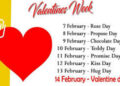 પ્રેમની અભિવ્યક્તિ દર્શાવતા વેલેન્ટાઇન સપ્તાહનો પ્રારંભ : આજે રોઝ ડે ઉજવાશે | Valentine’s week begin…