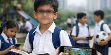 મોબાઈલ હવે ‘આંખ’ બગાડશે, 2050 સુધીમાં 50% બાળકોને ચશ્માની જરૂર પડશે | mobile screen time impact chil…