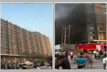 સુરતના પુણાં ટેક્સટાઇલ માર્કેટમાં ભીષણ આગ લાગી, ફાયર વિભાગની ટીમ ઘટનાસ્થળે | Massive Fire Breaks Out…