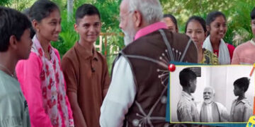 પરીક્ષા પે ચર્ચા: ગુજરાતના બે ભાઈઓ અવિ અને જયને જોતા જ પીએમ મોદી થયા ખુશ, ગળે લગાવીને જૂની યાદો તાજી…