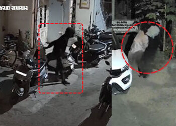 સુરતના રાંદેરમાં વિચિત્ર ચોરી: તસ્કર ઘરની બહારથી મોંઘા પગરખાં ચોરી ગયો, વીડિયો સોશિયલ મીડિયામાં વાઈર…