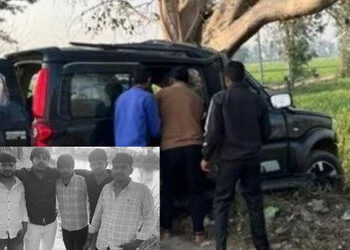 બહેનનાં લગ્નમાંથી પરત ફરતા 5 મિત્રોને કાળ ભરખી ગયો, આખું ગામ હિબકે ચડ્યું | gohana accident 5 youths…