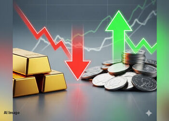 4 લાખવાળી ચાંદી ₹2.44 લાખે, સોનું ટોચથી 37000 સસ્તું, 3 અઠવાડિયામાં ‘ચમક’ ફીકી પડી! | Silver and Gol…