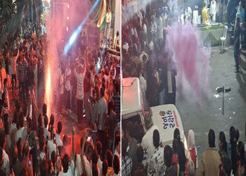 જામનગર શહેરમાં વર્લ્ડકપની ભારતની શાનદાર જીત બાદ ‘શિવભક્તિ’ સાથે ‘દેશભક્તિનો’ રંગ પણ જોવા મળ્યો | gra…