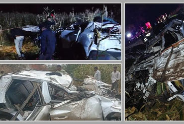 અમદાવાદ-દાહોદ હાઈવે પર ત્રણના મોત! ડિવાઈડર સાથે ટક્કર બાદ SUVના ફૂરચેફૂરચા ઊડ્યાં | Dahod: Car Crash…