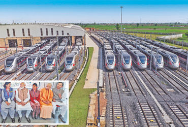 ભારતની પહેલી હાઈ-સ્પીડ નમો ભારત અને મેરઠ મેટ્રોને મોદીની લીલીઝંડી | Modi greenlights India’s first h…