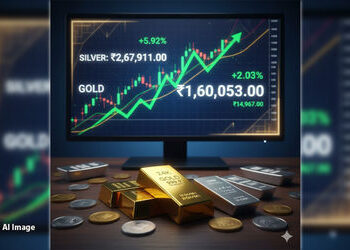 સોના-ચાંદીમાં તોફાની તેજી, ચાંદીમાં એકઝાટકે ₹15,000 તો સોનામાં ₹3,100થી વધુનો ઉછાળો | Gold Silver Pr…