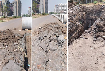 સુરત પાલિકાનો અંધેર વહીવટ, 9 મહિના પહેલા પાલમાં રોડ બનાવ્યો અને હવે સ્ટ્રોમ ડ્રેનેજ માટે રસ્તો ખોદી …