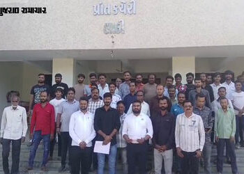 અમરેલી: ખોટા કેસ અને બજેટ ફાળવણી મુદ્દે ઠાકોર સમાજમાં રોષ, પ્રાંત અધિકારીને પાઠવ્યું આવેદનપત્ર | Tha…