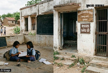 છેલ્લા બે વર્ષમાં ગુજરાતમાં 75 સરકારી શાળાઓને તાળાં મારી દેવાયા, શિક્ષણ વિભાગની કબૂલાત | gujarat edu…