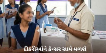 ગુજરાત સરકારનો મોટો નિર્ણય: 14-15 વર્ષની કિશોરીઓને ફ્રીમાં અપાશે સર્વાઇકલ કેન્સરની રસી, CHCમાં વધારા…