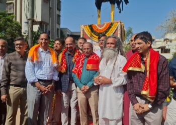 અમદાવાદ ભુલાભાઈ પાર્ક ખાતે શ્રી બહુચર માતા ચોકનું નવીનીકરણ કરાયું