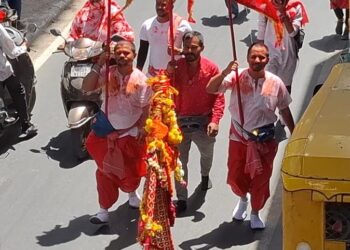 છેલ્લા 350 વર્ષથી ખુલ્લા પગે અવિરત અતૂટ શ્રદ્ધા સાથે ચાલતા સંઘની પરંપરા આજે પણ યથાવત