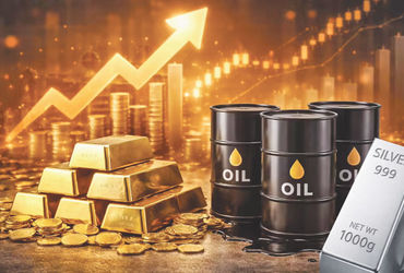 વોર ઈફેકટઃ સોના, ચાંદી તથા ક્રૂડમાં ઉછાળો | War effect: Gold silver and crude oil surge