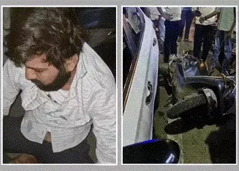 અમદાવાદમાં કોંગ્રેસના પૂર્વ ધારાસભ્યના ભાણેજે નશાની હાલતમાં સર્જ્યો અકસ્માત, લોકોએ મેથીપાક ચખાડ્યો |…