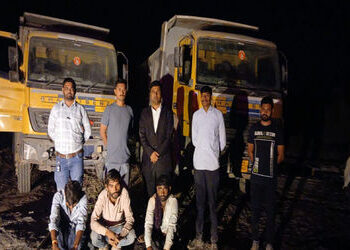 તરણેતરમાં પ્રાંત અધિકારીના દરોડા રેતી ખનન કરતા વાહનો ઝડપાયા | Provincial officer raids in Tarnetar v…