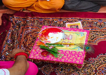 માધવપુરમાં ભવ્ય શોભાયાત્રા સાથે ઠાકોરજીના લગ્નની કંકોતરી લખાઈ | Thakorji’s wedding was celebrated wi…