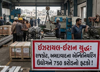 ઈઝરાયલ-ઈરાન યુદ્ધથી રાજકોટ, અમદાવાદના એન્જિનિયરિંગ ઉદ્યોગને 750 કરોડનો ફટકો | israel iran war impact…