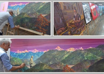 નર્મદા: સ્ટેચ્યુ ઓફ યુનિટીના સાનિધ્યમાં કલાનો સંગમ; 17 રાજ્યોના ચિત્રકારોએ ‘યુનિટી આર્ટ વર્ક’માં સર્…