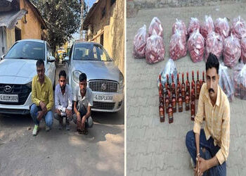 વડોદરા: ગાડીમાં ગુપ્ત ખાનું બનાવીને દારૂની હેરાફેરી : પાંચની ધરપકડ | Vadodara: Liquor smuggling by m…