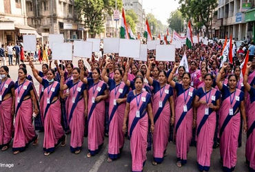 જામનગરમાં આંગણવાડીની બહેનો દ્વારા પગાર વધારા સહિતની 14 માંગણીઓ લાંબા સમયથી પડતર હોવાથી ઉગ્ર વિરોધ પ્…