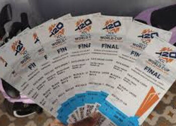 ટી-૨૦ ફાઇનલ મેચમાં ગઠિયાઓએ વિશ્વાસ કેળવી નકલી ટિકિટો પધરાવી | frauders selling duplicate ticket of t…