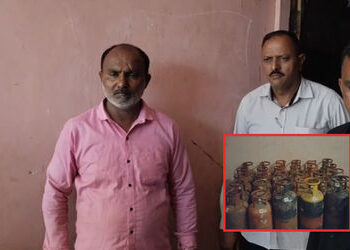 વડોદરામાં ગેસ બોટલોની સંગ્રહખોરી સામે પોલીસનો આકરાપાણીએ : ન્યુ વીઆઈપી રોડ પર કાળાબજારી ઝડપાઈ | SOG c…