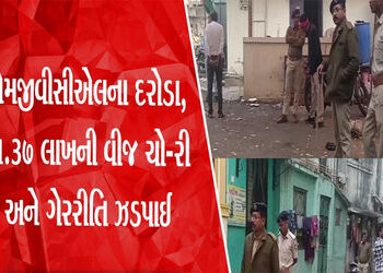 નડિયાદના વાણિયા વાડ વિસ્તારમાં આવેલી સોસા.માં એમજીવીસીએલના કર્મીનો આતંક | MGVCL employee terrorizes …