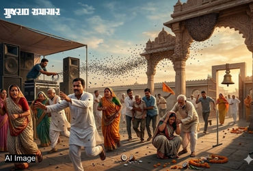 દાહોદના અભલોડ ગામે મધમાખીના હુમલામાં એકનું મોત, 5થી વધુ લોકોને ગંભીર ઈજા | Bee Attack at Mahadev Tem…