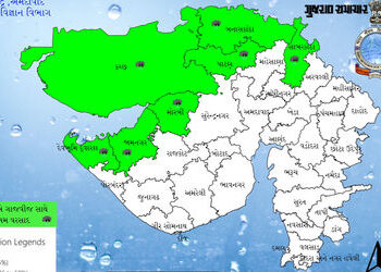 ગુજરાતમાં કમોસમી વરસાદની આફત, અપર એર સર્ક્યુલેશનને કારણે આગામી ત્રણ દિવસ માવઠાની શક્યતા | Gujarat We…
