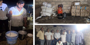 તાલાલાના ગુંદરણ ગામે નકલી દૂધ બનાવતી ફેક્ટરી ઝડપાઈ | Fake milk factory busted in Gundaran village of…
