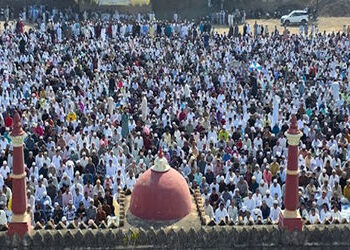 જામનગરમાં સમસ્ત મુસ્લિમ સમાજ દ્વારા “ઇદ-ઉલ-ફિત્ર” ની હર્ષોલ્લાસભેર ઉજવણી કરાઈ | “Id ul Fitr” was cel…